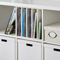 KALLAX Insert with 4 shelves, white,  33x36x33 cm