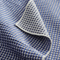 VÄLVÅRDAD Tea towel, blue/white, 45x60 cm, 2 pack