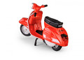 Scooter MSZ 1:18 1976 Vespa 200 Rally, red, 3+