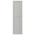 LERHYTTAN Door, light grey, 40x140 cm
