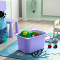 TROFAST Storage box, lilac, 42x30x23 cm