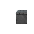 Pouffe Intesi Velse, velvet, black
