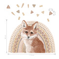 Wall Sticker 83x119cm - Fox