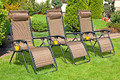 Sun Lounger ZERO GRAVITY, brown