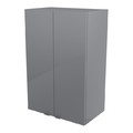 Bathroom Wall Cabinet GoodHome Imandra 60x90x36cm, grey