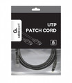 Gembird Patch Cord Cat.6 UTP 3m, black