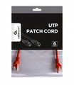 Gembird Patch Cord Cat.6 UTP 0.25m, red