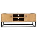 TV Cabinet Abbott, oak, black