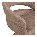 Swivel Dining Chair Dover, brown