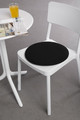 Chair Pad, round black
