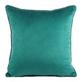 Cushion Mel 40 x 40 cm, dark turquoise/sea blue