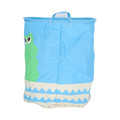 Foldable Toy Bag Basket 40cm, blue