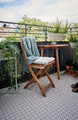 ALTAPPEN Floor decking, outdoor, light grey, 0.81 m²