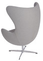 Armchair Egg Premium, light grey