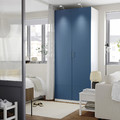 PAX / FYRUDDEN Wardrobe combination, white/blue, 100x60x236 cm