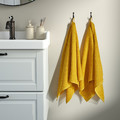 GULVIAL Hand towel, yellow, 50x100 cm