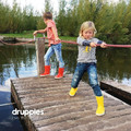 Druppies Rainboots Wellies for Kids Fashion Boot Size 22, marine