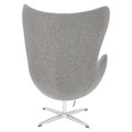 Armchair Egg Easy Clean Premium, grey