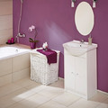 Cabinet with Wash-Basin Mona 50 cm, white