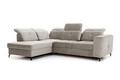 Corner Sofa-Bed Left Belavio L Vogue 2 Beige