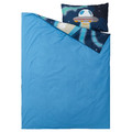 AFTONSPARV Duvet cover and pillowcase, space/blue, 150x200/50x60 cm