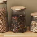 Eco-Friendly Storage Jar Acacia 950 ml