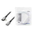 LogiLink USB Cable 3.2 Gen2 Type-C to USB-C/F, PD, 1m