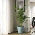 VITLÖK Plant pot, in/outdoor/turquoise, 32 cm