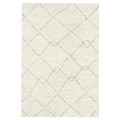 TVERSTED Rug, low pile, beige, 170x240 cm