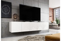 Wall-mounted TV Cabinet Asha 200 cm, matt white