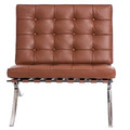 Chair BA1, leather, light brown