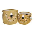 Storage Basket Set 2pcs, Lion