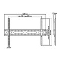 MacLean TV Mount Economy 45kg 37-70" MC-939