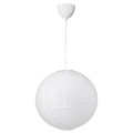 GULLSUDARE / HAVSDJUP Pendant lamp, white, 45 cm