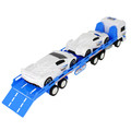 Police Car Transporter with 2 Vehicles 3+