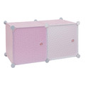 Modular Storage Solution for Children's Room Cubes 2, pink