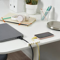 KALKSTUFF Cable holder, set of 3, white