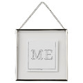 LERBODA Frame, silver-colour, 16x16 cm