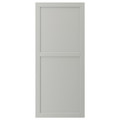 LERHYTTAN Door, light grey, 60x140 cm