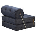 VÅRKUMLA Chair-bed, Vansta blue
