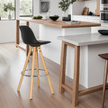 Bar Stool Nord, black