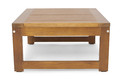 Outdoor Coffee Table MALTA, brown