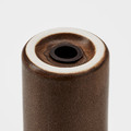 BRUGDHAJ Salt/pepper shaker, set of 2, brown, 9 cm