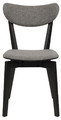 Dining Chair Roxby, grey/black
