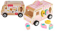 Fisher-Price Wooden Ice Cream Shape Sorter Set HXT86 18m+