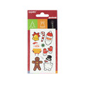 Glow-in-the-Dark Christmas Temporary Tattoos