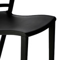 Chair Muna, in-/outdoor, black