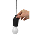 Pendant LED Lamp, battery-operated, black