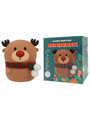MARY'S LED Reindeer Night Light with Scarf, Brown