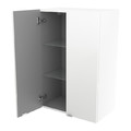 Bathroom Wall Cabinet GoodHome Imandra 60x90x36cm, white